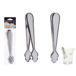 PINCE GLAÇON ACIER INOX 18CM