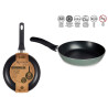 ALUMINIUM FRYING PAN 22CM GREEN 