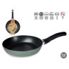 FRIGIDEIRA DE ALUMINIO 26CM VERDE 