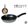 FRIGIDEIRA DE ALUMINIO 28CM VERDE 