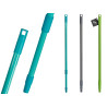 EXTENDABLE HANDLE 120CM ASS 3 COL