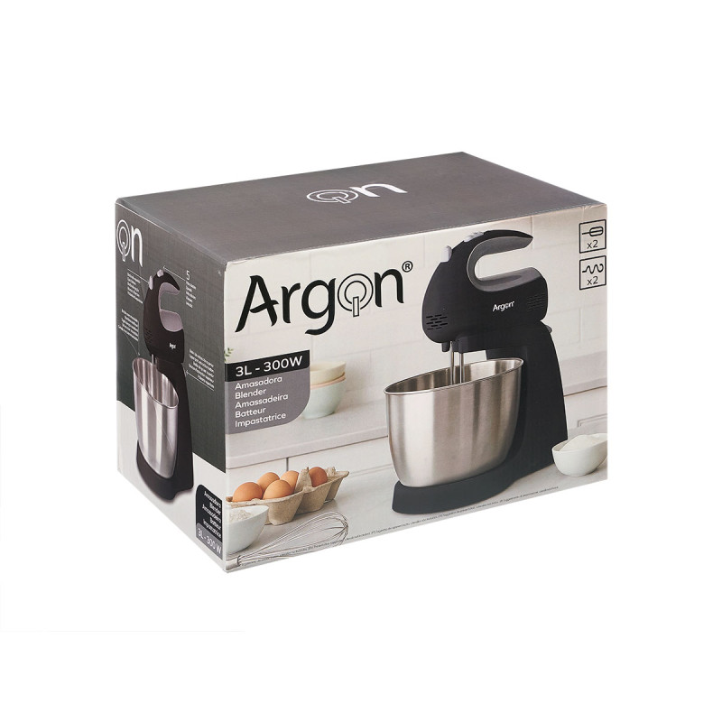 AMASADORA 300W NEGRO