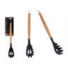 32CM NYLON  HANDLE BEECH WOOD PASTA SERVER 
