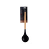 CUCCHIAIO NYLON MANICO DI LEGNO IN FAGGIO 32,5CM
