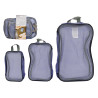 CONJ 3 BOLSAS VIAGEM 3 COR MIX