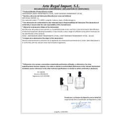 SOAP DISPENSER TRANSPARENT 570 ML