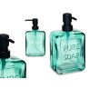 DISTRIBUTEUR DE SAVON BLEU VERT 570 ML