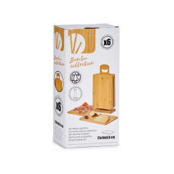 SET 6 TAGLIERI BAMBÙ CON SUPPORTO