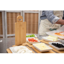 SET 6 TABLAS BAMBU CON SOPORTE