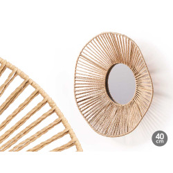 WAVY MIRROR FLARED ROPE 40CM