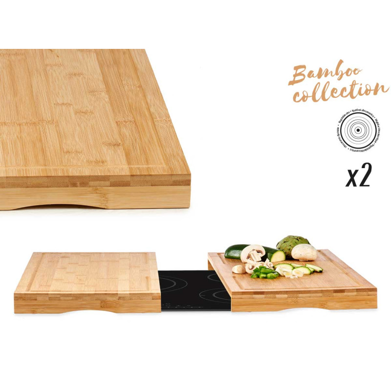 SET 2 TABLAS BAMBU VITRO COCINA 28CM