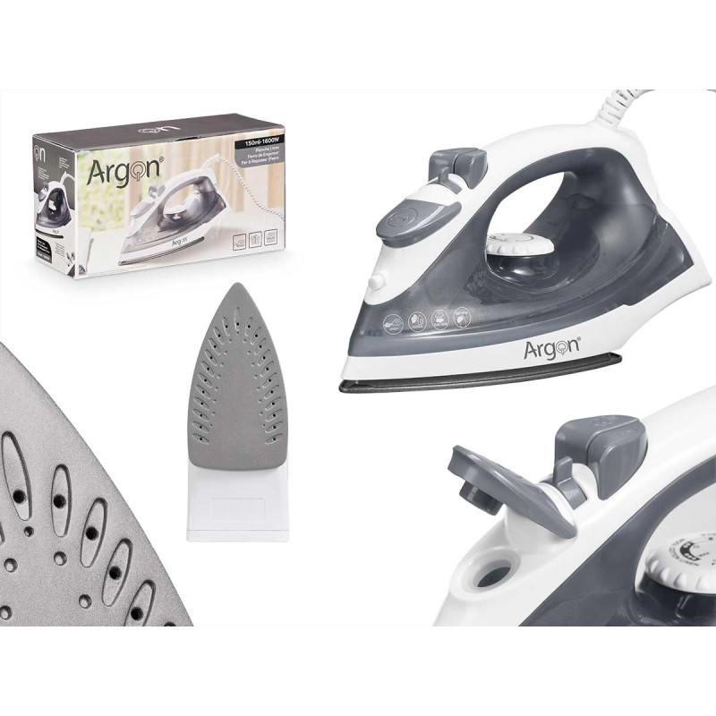 FERRO DE ENGOMAR CINZENTO 1600 W