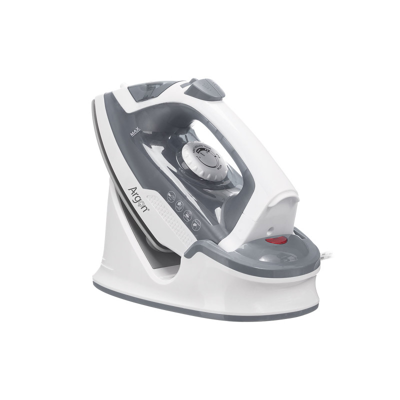 PLANCHA INALAMBRICA CON BASE GRIS CERAMICO 1600W