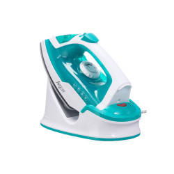 PLANCHA INALAMBRICA CON BASE VERDE CERAMICO 1600W