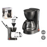 CAFETIÈRE FILTRE 6 TASSES 550W 0,6L
