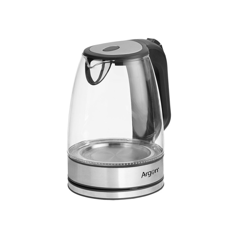 BOUILLOIRE EN VERRE ET ACIER INOXYDABLE 2000W 1,8L