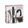 MOCA CAFFÈ ALLUMINIO 3 TAZZE CON MANIGLIA