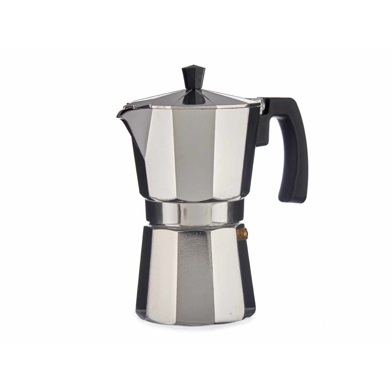 MOCA CAFFÈ ALLUMINIO 6 TAZZE CON MANIGLIA