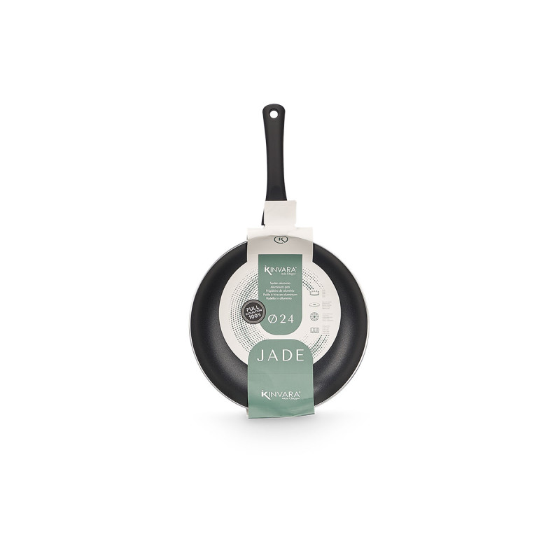 POÊLE ANTIADHÉSIVE INDUCTION ALUMINIUM PRESSÉ 24CM