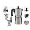 9 CUPS ALUMINIUM COFFEE MAKER WITH HANDLE 