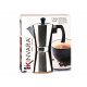 MOCA CAFFÈ ALLUMINIO 9 TAZZE CON MANIGLIA