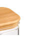 BOROSILICATE JAR BAMBOO LID SPAGHETTI 2,1L