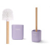 PORTE-BROSSE DE TOILETTE LISSE LILAS