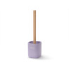 PORTE-BROSSE DE TOILETTE LISSE LILAS