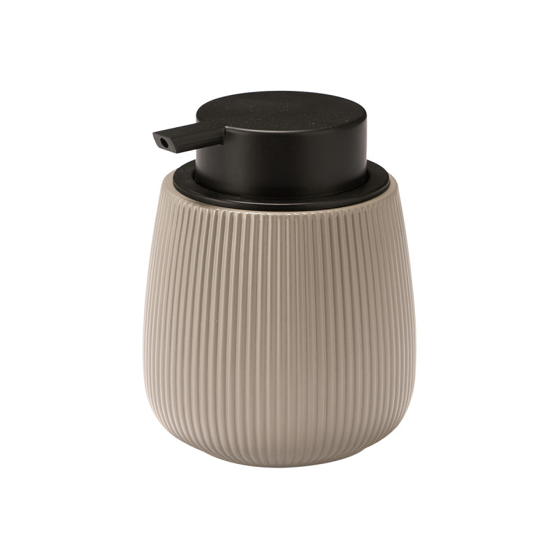 PUFFED BEIGE DISPENSER STRIPES