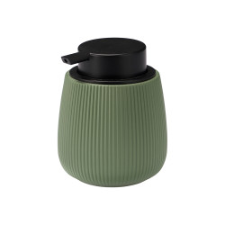 DISPENSEUR RAYÉ BOMBÉ VERT