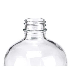 DOSIFICADOR CRISTAL REDONDO TRANSPARENTE 500ML 