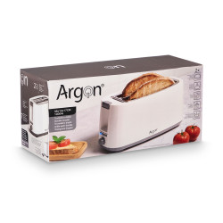 TOSTAPANE DOPPIO LUNGO BIANCO MATTE 1400W