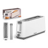TOASTER 1 SLOT LONG MATT WHITE 900W