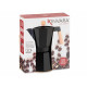 CAFETIERE ALUMINIUM 6 TASSES NOIRE ANSE BOIS 