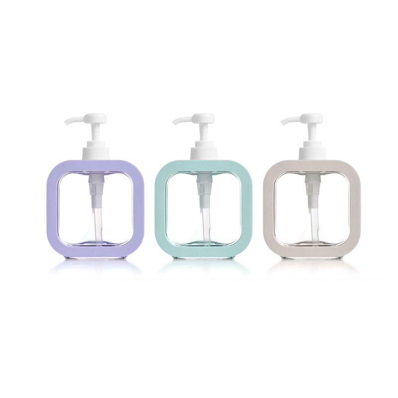 DISPENSER PLASTICA 300ML ASS 3 COLORI 