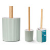 BAMBOO TOILET BRUSH STRIPES MINT