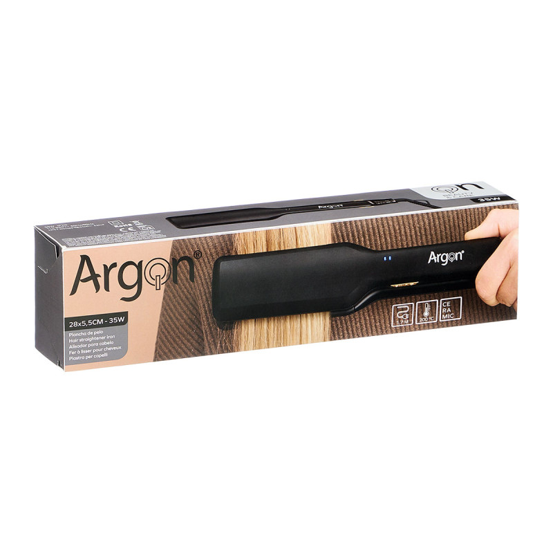 PIASTRA PER CAPELLI LARGA 35W