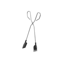 PINCE DE CUISINE EN ACIER NOIR