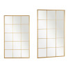 MIROIR FENETRE OR 150X90CM