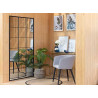 MIROIR FENETRE NOIR 180X90CM