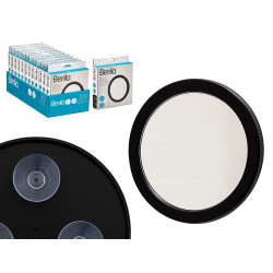 MIROIR VENTOUSE GROSSISSANT NOIR