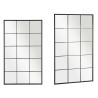MIROIR FENETRE NOIR 150X90CM