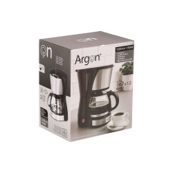 MAQUINA CAFE FILTRO VIDRO 12 CHAVENAS 1280ML 750W