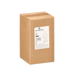 VASO A BOLLE VETRO 8X20CM