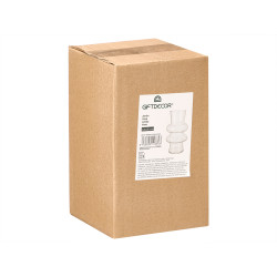 VASO VIDRO BOLHAS 8,5X20CM