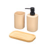 SET DISTRIBUTEUR TASSE BAMBOU BASE BEIGE