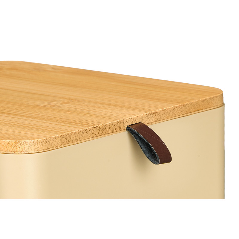 ORGANISATEUR MIROIR PLASTIQUE BAMBOU BEIGE