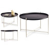BLACK ROUND TABLE