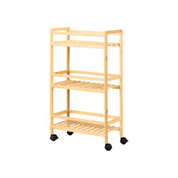 CARRELLO DA CUCINA STRETTO A 3 LIVELLI