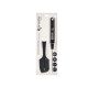 SILICONE SPATULA SPIKE TEMPERATURE BLACK